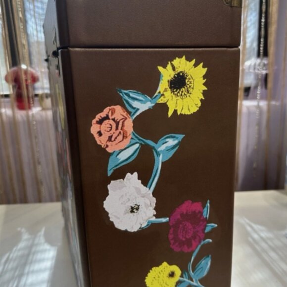 Taylor Swift HANDMADE Acoustic Set Piano Flowers Vinyl Records Storage Case - Picture 6 of 7